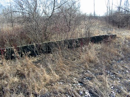 Zilwaukee Speedway - Retaining Wall Photo From Water Winter Wonderland (newer photo)